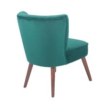 Button back armchair accent high back living room bedroom upholstered. Riviera Forest Green Velvet Wing Bedroom Occasional Side Chair Mp15 259 Bp Ready To Buy Bedroom
