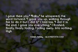 Top 59 Quotes About I Gave You Everything Famous Quotes Sayings About I Gave You Everything
