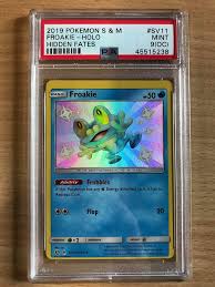 Maybe you would like to learn more about one of these? Psa Mint 9 Oc Froakie Holo 2019 Pokemon Sun Moon Hidden Fates Sv11