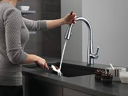At the heart of delta is a belief that there is a better way to live with water. Delta Faucet Essa Single Handle Touch Kitchen Sink Faucet With Pull Down Sprayer Touch2o Technology And Magnetic Patee Store