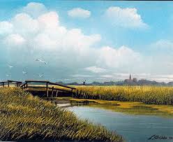 nach diesem titel suchen aurich: Landschaft In Ostfriesland Weite Friesland Nordsee Ostfriesland Von Lothar Struebbe Bei Kunstnet