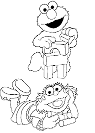 The spruce / wenjia tang take a break and have some fun with this collection of free, printable co. Elmo And His Friends Were Playing With Coloring Page Elmo Coloring Pages Kidsdrawing Free Coloring Elmo Coloring Pages Coloring Pages Free Coloring Pages