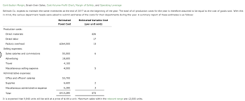 Solved Contribution Margin Break Even Sales Cost Volume