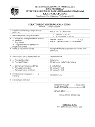 Menadakan bahwa itu adalah surat dinas yang asli. Contoh Surat Perintah Perjalanan Dinas