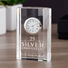 Although all anniversary gifts should have meaning, a 25 year anniversary gift should have an even stronger sense of appreciation and affection attached to it. 25th Wedding Anniversary Gifts Silver The Gift Experience
