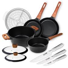 We did not find results for: Diamond Earth Premium Non Stick Cookware Free Klevacut 3pc Knife S Kleva Range Everyday Innovations