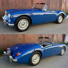 Image result for Mineral Blue 1959 MG