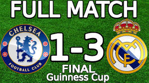 Şampiyonlar ligi yarı final ilk maçında real madrid, sahasında chelsea'yi konuk etti. Chelsea Fc Vs Real Madrid 1 3 Full Match 07 08 2013 Hd Guinness Cup Final English Commentary Youtube