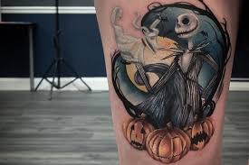 Jack skellington, a fictional character first appeared in the 1993 animated film the nightmare before christmas. 25 Thrilling The Nightmare Before Christmas Tattoos