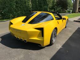 But sometimes she just might be more than either can handle. This Transformers Inspired Corvette Looks Like It Got Stung By A Bumblebee Carscoops