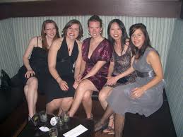 Each guy encounters a fairly saucy girl. An Ode To Girls Night La Gourmandesse