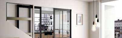 Système pour porte double coulissante, rail lg 5000 mm. Pourquoi Choisir Une Porte A Galandage Sogal