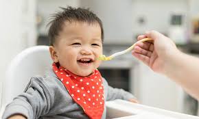 It is ok to give babies foods made with dairy products (like yogurt, ice cream and cheese) as appropriate for their age starting after 6 months old, as long as there is not a strong family or personal history of a cow's milk allergy, in which case you should discuss with your pediatrician before introducing. Common Food Allergens And Kids Children S Health