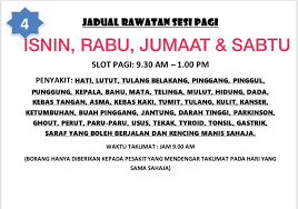 Assalamualaikum team prai ( pusat rawatan al idrus ) bismillah, untuk mengambil pokok di dalam hutan atau dimana2, kita. Jadual Rawatan Pusat Terapi Al Pusat Terapi Al Qalam Facebook