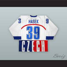 Shop for dominik hasek sabres jerseys, tees, collectibles, and other great dominik hasek buffalo sabres gear at the official online store of the national hockey league. Dominik Hasek 39 Czech Republic White Hockey Jersey Boriz