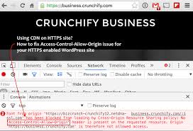 I didn't allow for traffic this morning, and now, i'm going to be late. How To Fix Access Control Allow Origin Cors Origin Issue For Your Https Enabled Wordpress Site And Maxcdn Crunchify