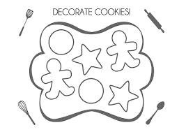 These fun cookies can also be used as christmas decorations for the tree. Free Holiday Baking Party Printables Catch My Party