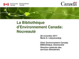 3 works search for books with subject canada. Ppt La Bibliotheque D Environnement Canada Nouveaute Powerpoint Presentation Id 4520745