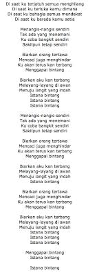 Check spelling or type a new query. Lirik Lagu Istana Bintang Setia Band Recorder Keyboard Suling Chord Piano