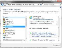 Internet explorer is the default browser for windows 8 and windows 7. How To Make Internet Explorer The Default Browser In Windows 7 Solve Your Tech