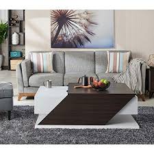 Homes Inside Out Abby Coffee Table White Brown Review Best Buymorecoffee Com In 2020 Coffee Table Coffee Table With Storage Adjustable Coffee Table