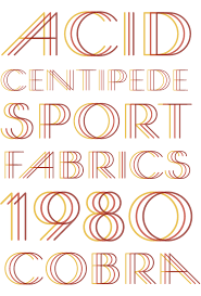 Retro Font Trippy Lettering Graphic Design Logo Typography Letters