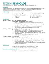 This app is catered towards hvac technicians. Best Hvac And Refrigeration Resume Example Livecareer