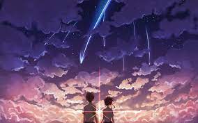 Kimi No Na Wa Scenic Mitsuha X Taki Clouds Anime 1080p Wallpaper Hdwallpaper Desktop Kimi No Na Wa Wallpaper Your Name Wallpaper Name Wallpaper