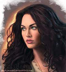 Megan Fox Celebrity Portraits Megan Fox Fantasy Portraits