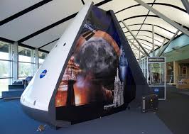 Testing of orion's parachute system. Infinity Science Center Orion Capsule Mockup Americaspace