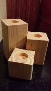 Diy candle holder ideas'll help you get the look you love with a few simple tools and a quick trip to the craft store. Unfinished Tea Light Candle Holders Pillar Plain Wood Centerpiece Wood Diy Wooden Decor Solid Christmas Candle Holders Wooden Candle Holders Diy Candle Holders
