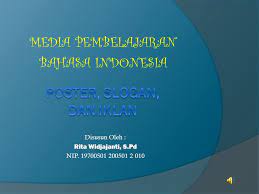 Poster Slogan Dan Iklan Ppt Download