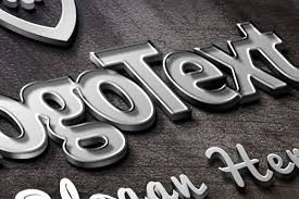 Elegant Metallic Logo Mockup Psd Graphicsfuel Logo Mockups Psd Logo Mockup Metallic Logo