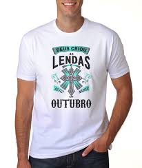 Camisa Camiseta O Nascimento Das Lendas Mes Outubro No Elo7 Amg Personalizados D64781