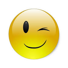 Winking Emoji Face Custom Sticker Smile With A Disney Emoji Happy Happyshopping Happybirthday Happyfriday Winking Emoji Funny Emoji Faces Emoji Tattoo