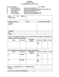 Form 11 is an annual return that is to be filled by all llps irrespective of turnover during the year. Combined Annual Return Form 20 Fill Online Printable Fillable Blank Pdffiller