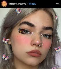 Butterfly Wing Makeup Aesthetic In 2020 Butterfly Makeup Artistry Makeup Creative Eye Makeup