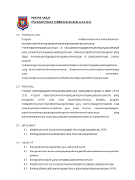 Tahun ni saya dapat job baru, first time dilantik sebagai penyelaras sambutan bulan kemerdekaan. Kertas Kerja Kelas Tambahan