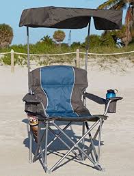 Introducing Upf 50 Canopy For Heavyduty Portable Chairs Grey Great Product And Follow Us To Get More Updates Portable Chair Camping Chairs Beach Chairs