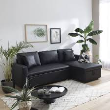 We did not find results for: Canape D Angle Convertible Simili 3 Places Noir Avec Meridienne