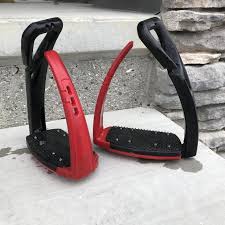 The nonskid wide elastomer floor, the abs shell. Find More Red Freejump Stirrups For Sale At Up To 90 Off