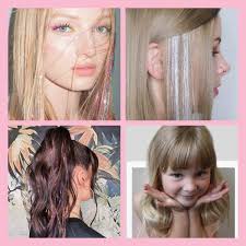 SYGY Kit de extensões de tinsel de 13 cores para mulheres, meninas