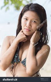 Attractive Busty Filipina Woman Serious Thoughtful Stock Photo 181256183 |  Shutterstock