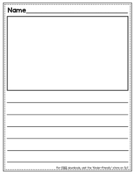 We have a variety of free lined paper including portrait, landscaper, with a spot for a picture and more. Lined Writing Paper With Illustration Box Worksheets Teaching Resources Tpt