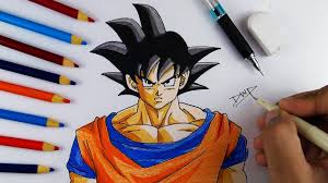 Select from 35970 printable crafts of cartoons, nature, animals, bible and many more. Drawing Dragon Ball Z Pictures Of Goku Novocom Top