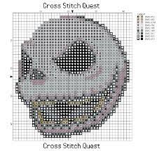 Black and white and color diagrams pdf files. Free Jack Skellington Cross Stitch Pattern The Nightmare Before Christmas Cross Stitch Quest
