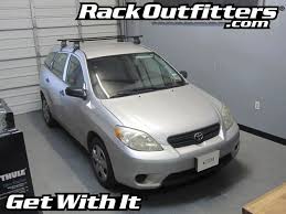Toyota Matrix Thule Traverse Square Bar Roof Rack 03 08 Roof Rack Thule Toyota