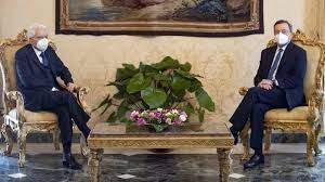 Draghi and his wife, who are both 73, received their jabs at a large vaccination centre set up at rome's main railway station, the prime minister's office said in a brief statement. Draghi Call Of Duty For Italy S Super Mario Bbc News