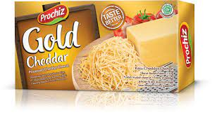 Harga prochiz gold slice keju. Prochiz Gold Cheddar Keju Cheddar Olahan Gold Prochiz