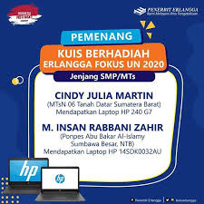 21+ kunci jawaban fokus un erlangga 2020 smp ipa paket 2 gif.untuk mengunduh file gunakan tombol download yang. Selamat Kepada Pemenang Kuis Berhadiah Penerbit Erlangga Facebook